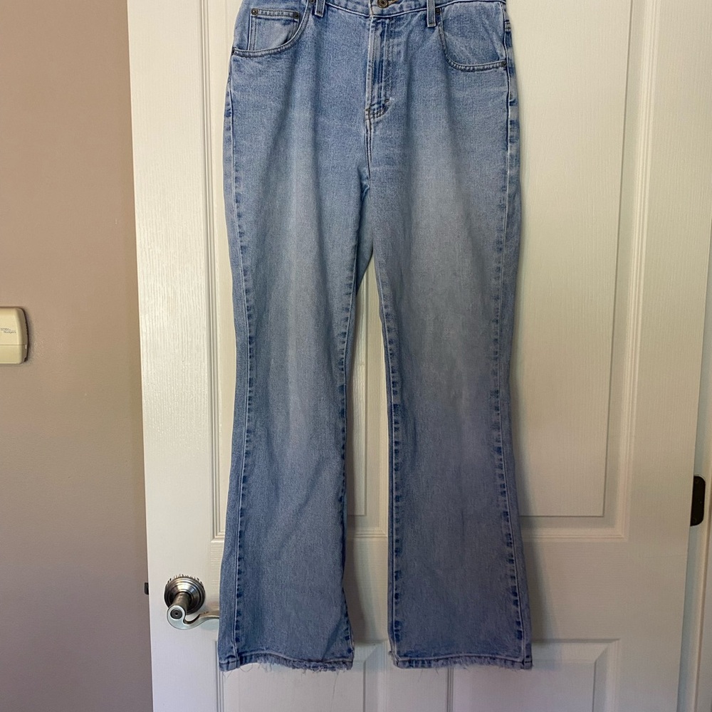 American Eagle Outfitters Light Blue Flare Jeans